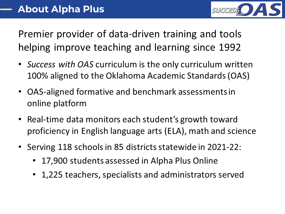 Alpha Plus Student Login