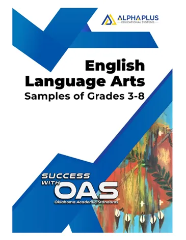 2025 ELA Sample Grades 3-8