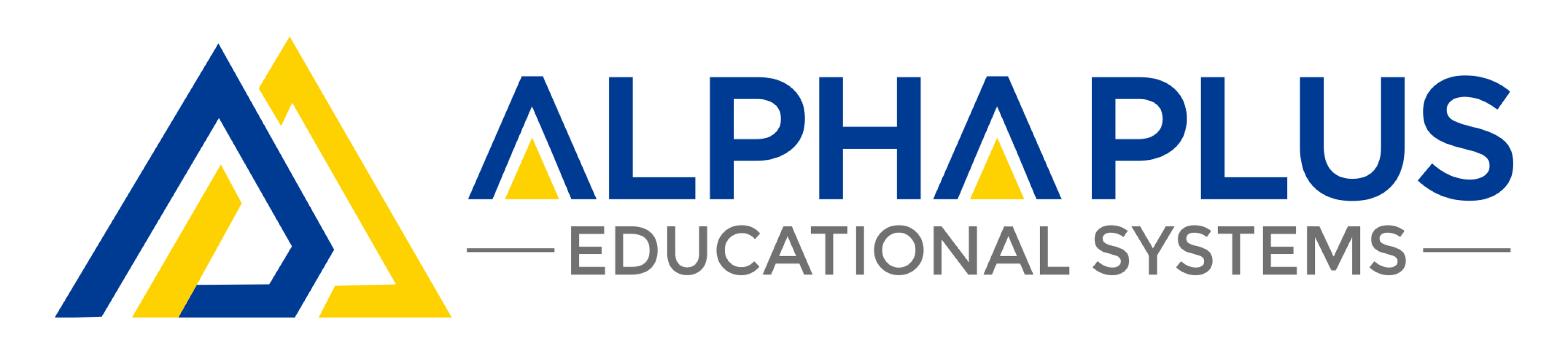 Alpha Plus logo wide 2b