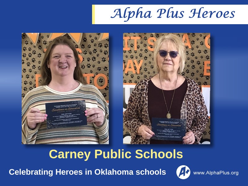 Alpha Plus Heroes: Carney Public Schools