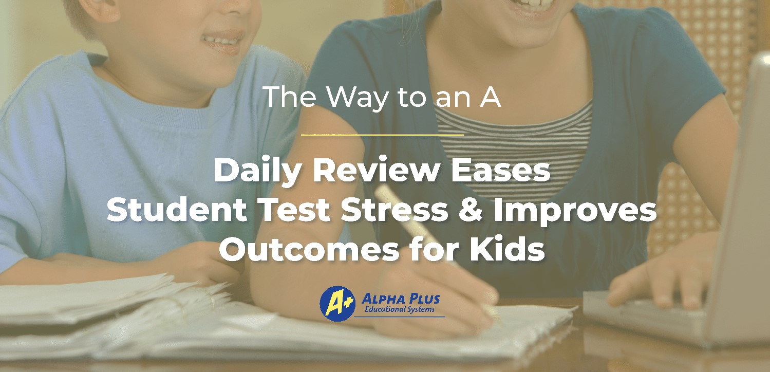 Daily Review Eases Student Stress