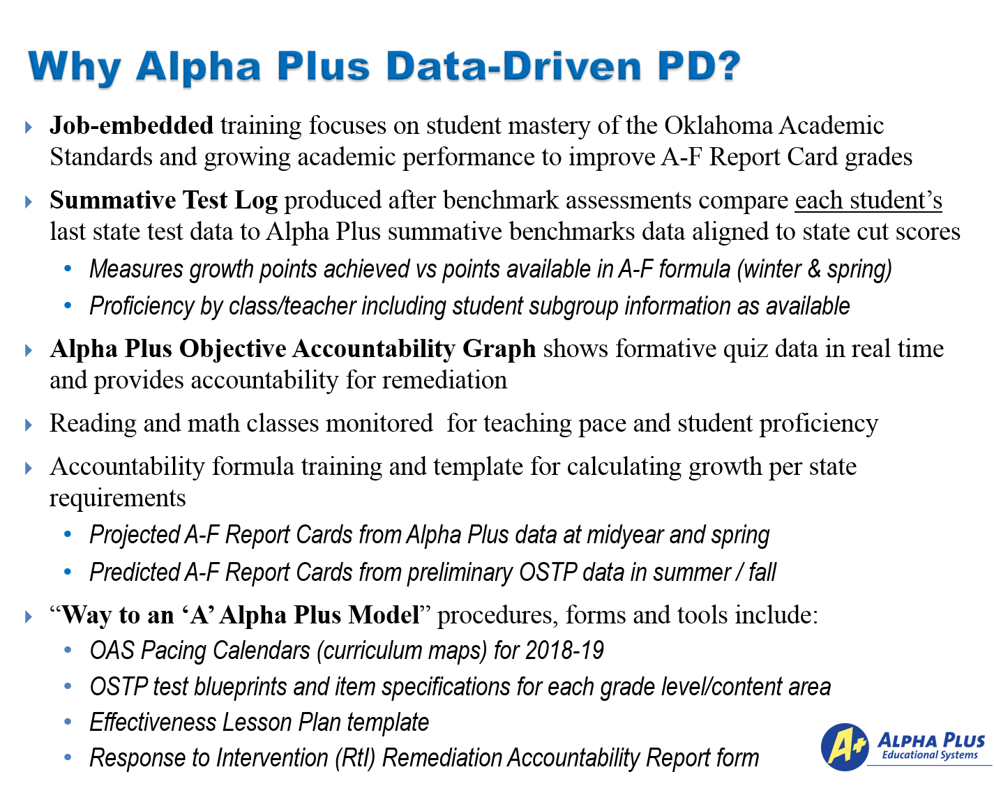 WhyDataDrivenPD